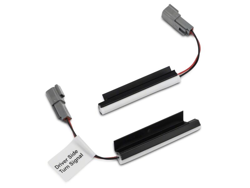 Ford Mustang Turn Signal Kit - Hood Mount - Raxiom - Axial Series - Red - `15-`17