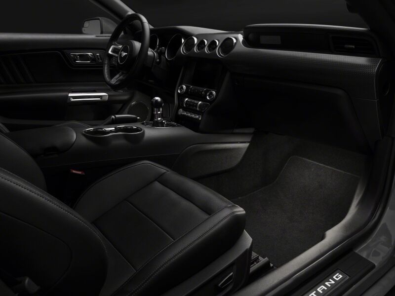 Ford Mustang Interior Lighting - Raxiom - LED Footwell Lighting Kit - White - `15-`23