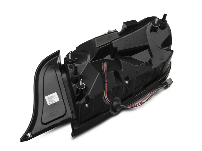 Ford Mustang LED Taillights - Rear - Raxiom - Profile LED - Gloss Black Housing - Red Lens - `15-`23