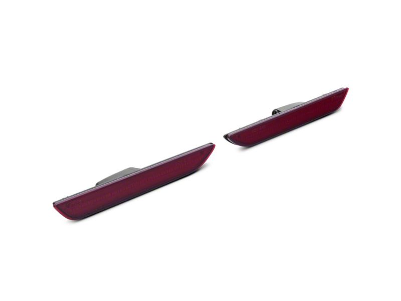 Ford Mustang Side Marker Lights - Rear - Raxiom - Axial Series LED - Red - `15-`23