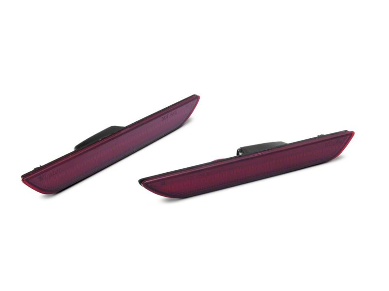 Ford Mustang Side Marker Lights - Rear - Raxiom - Axial Series LED - Red - `15-`23