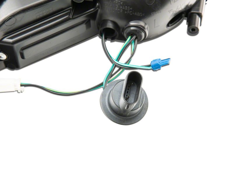 Ford Mustang Turn Signals - Front - Raxiom - Sequential LED - Amber - `15-`17