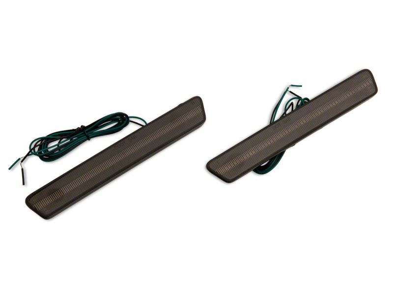 Ford Mustang Side Markers - Rear - Raxiom - Axial Series LED - Smoked - `99-`04