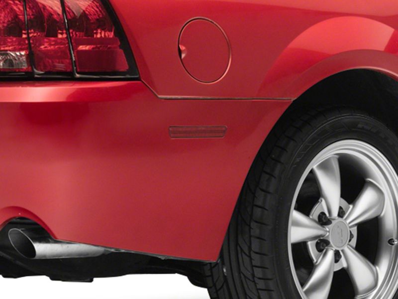 Ford Mustang Side Marker Lights - Rear - Raxiom - Axial Series LED - Red - `99-`04