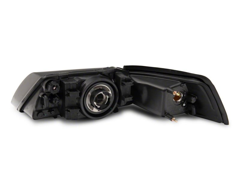 Ford Mustang LED Headlights - Raxiom - Axial Series OEM Style - Black Housing, Smoked Lens - `99-`04