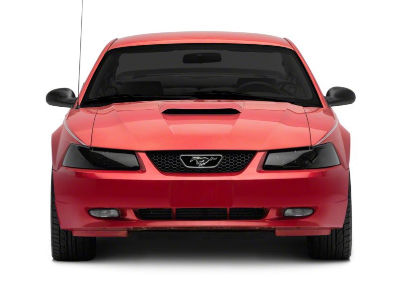Ford Mustang LED Headlights - Raxiom - Axial Series OEM Style - Black Housing, Smoked Lens - `99-`04