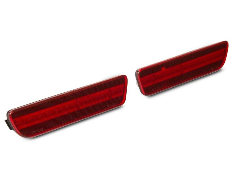 Ford Mustang Side Markers - Rear - Raxiom - Axial Series LED - Red - `05-`09