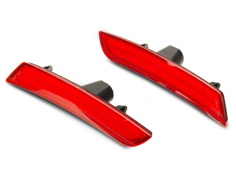 Chevrolet Camaro Side Marker Lights - Rear - Raxiom - Axial Series - Red - `10-`15