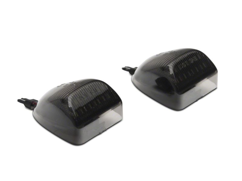 Chevrolet Silverado 1500 License Plate Bulbs - Raxiom - Axial Series - Smoked - `01-`13