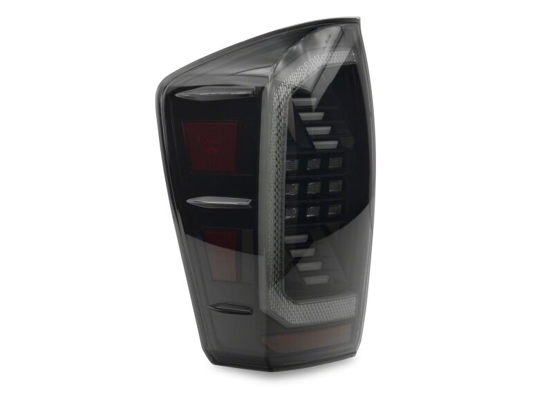 Toyota Tacoma LED Taillights - Raxiom - Black Housing - Clear Lens - `16-`23