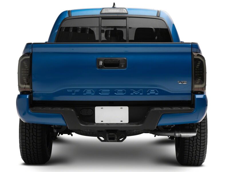 Toyota Tacoma LED Taillights - Raxiom - Black Housing - Clear Lens - `16-`23
