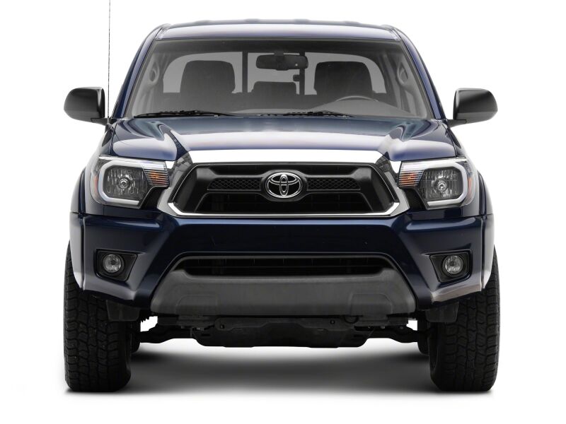 Toyota Tacoma LED Headlights - Raxiom - Axial Series with Seq LED Bar - Black - `12-`15
