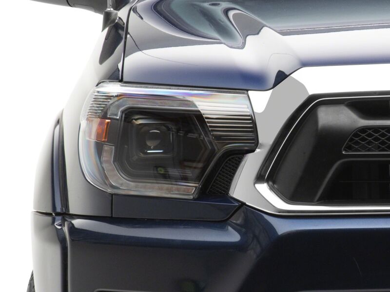 Toyota Tacoma LED Headlights - Raxiom - Axial Series Switchback Projector - Black - `12-`15