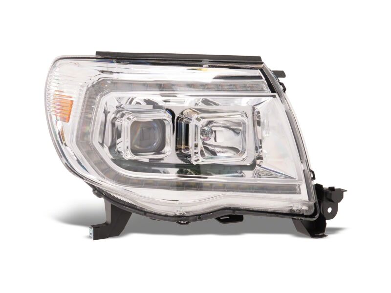 Toyota Tacoma LED Headlights - Raxiom - Axial Series Switchback Proj - Chrome - `05-`11