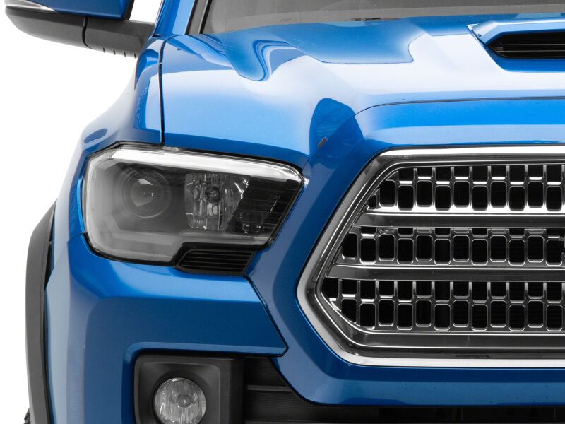 Toyota Tacoma LED Headlights - Raxiom - Axial Series OE Replacement - Black Housing - Clear Lens - `16-`23