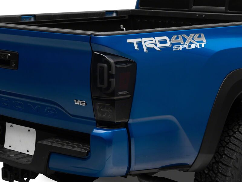 Toyota Tacoma LED Taillights - Raxiom - XW Series Sequential - Black Housing/ Smoked Lens - `16-`23