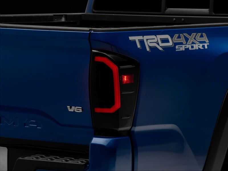 Toyota Tacoma LED Taillights - Raxiom - Axial Series - Black Housing- Smoked Lens - `16-`23
