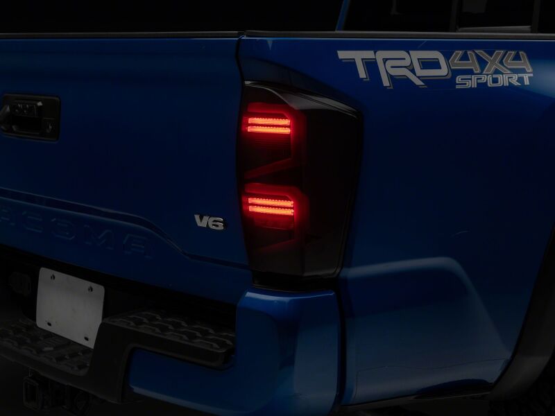 Toyota Tacoma LED Taillights - Raxiom - ST - Black Housing- Smoked Lens - `16-`23