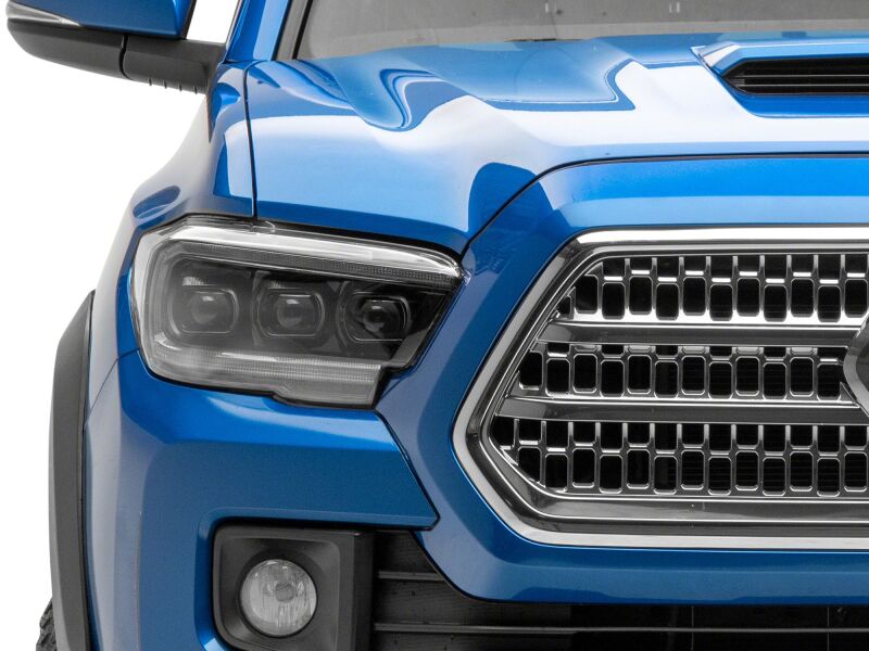 Toyota Tacoma LED Headlights - Raxiom - CXR Series V2 - Black Housing, Clear Lens - `16-`23