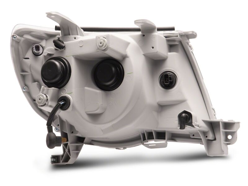 Toyota Tacoma LED Headlights - Raxiom - Halo Projector, Chrome Housing, Clear Lens - Super White - `05-`09