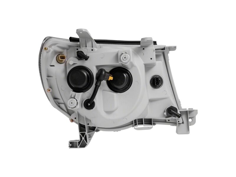 Toyota Tacoma LED Headlights - Raxiom - Halo Projector, Chrome Housing, Clear Lens - Super White - `05-`09