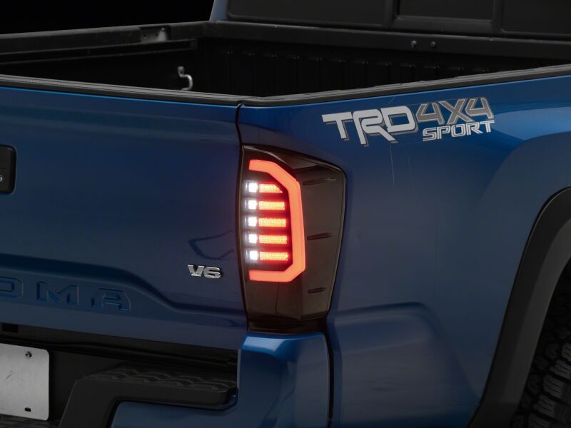 Toyota Tacoma LED Taillights - Raxiom - LDS Series - Black - `16-`23