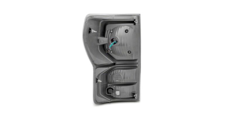 Toyota Tundra LED Taillights - Raxiom - Axial Series Dual C-Shape - Black Housing, Smoked Lens - `07-`13