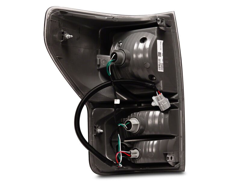 Toyota Tundra LED Taillights - Raxiom - Axial Series Dual C-Shape - Black Housing, Smoked Lens - `07-`13
