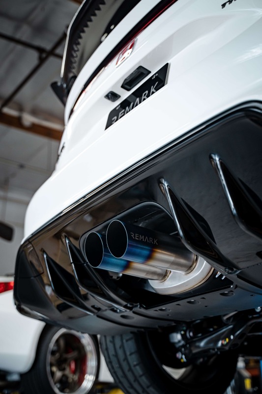 Honda Civic Type-R Performance Exhaust - Remark - Cat-Back, Sports Touring, Titanium, SUS304 Front Pipe - `23-`27