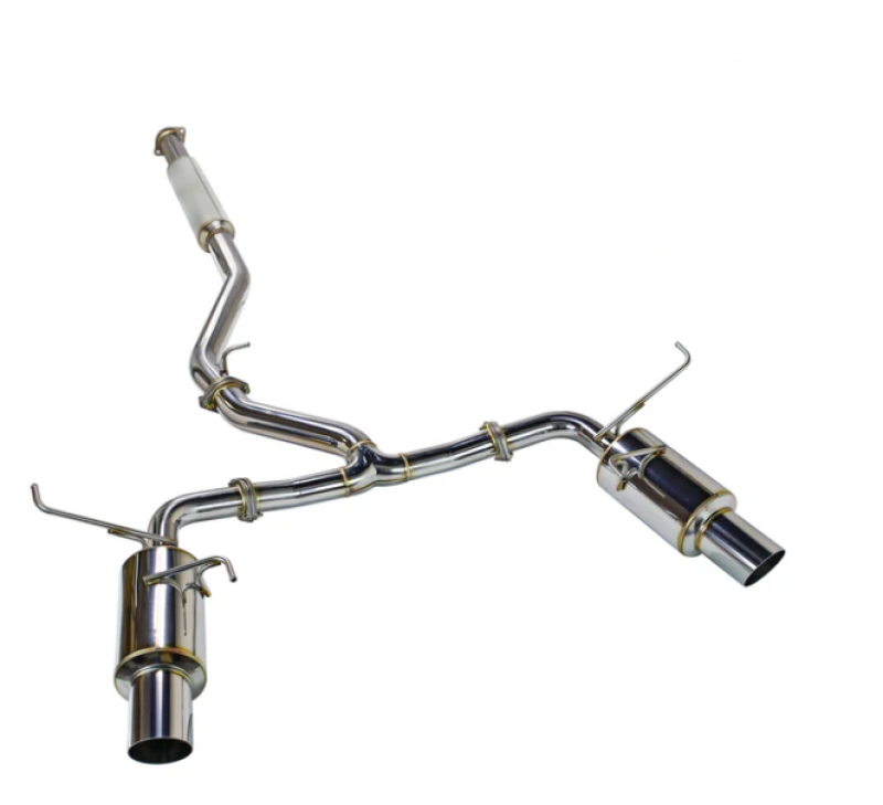 Subaru WRX Performance Exhaust - Remark - Cat-Back Dual R1 Spec Stainless (Resonated) - `22-`27