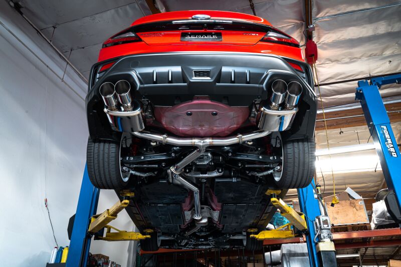 Subaru WRX Performance Exhaust - Remark - Cat Back, Quad Tip, Resonated - `22-`27