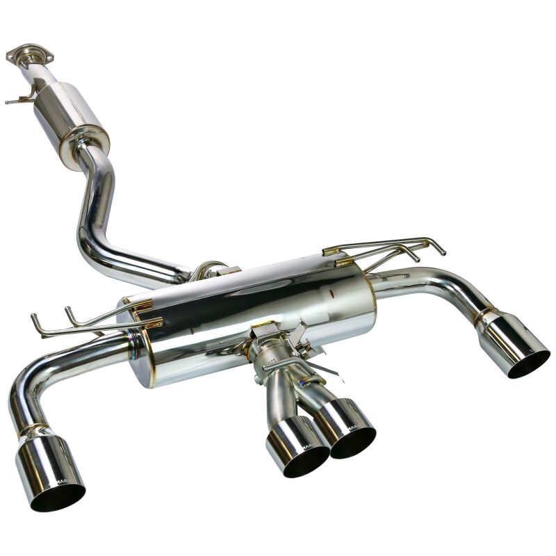 Toyota GR Corolla Performance Exhaust - Remark - Catback Elite Spec Quad Tip - `23-`27
