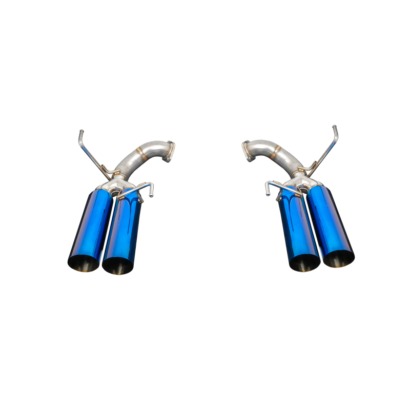 Subaru WRX STI Performance Exhaust - Remark - Axle Back, Boso Edition, Single Wall Tip - Burnt Blue - `15-`27
