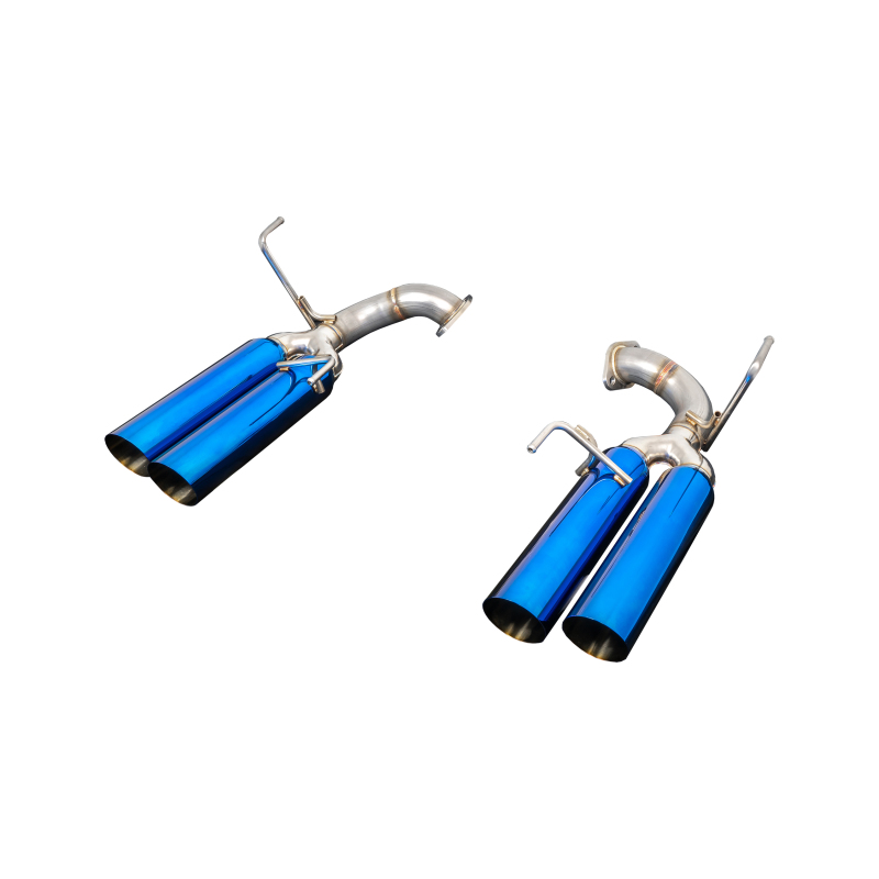 Subaru WRX STI Performance Exhaust - Remark - Axle Back, Boso Edition, Single Wall Tip - Burnt Blue - `15-`27