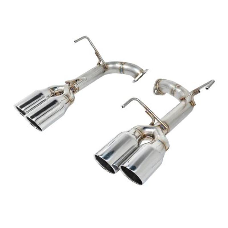Subaru WRX STi Performance Exhaust - Remark - Axle Back, Stainless Steel Double Wall Tip 4in - `15-`27