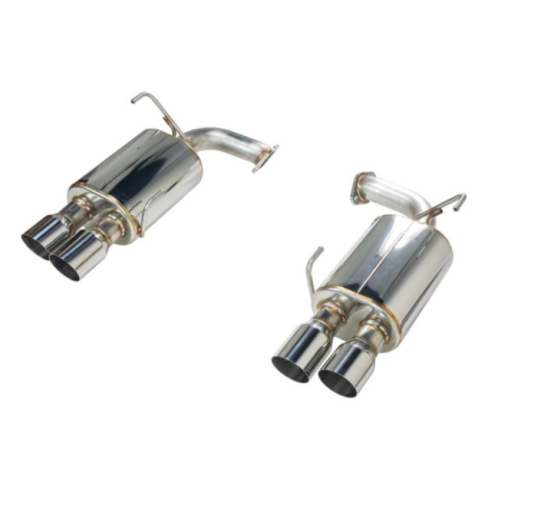 Subaru WRX Performance Exhaust - Rear - Remark - Axle Back w/Stainless Steel Dual Wall Tip - `22-`27