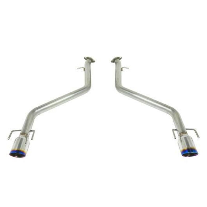 Lexus IS300 Performance Exhaust - Rear - Remark - Axle Back, Burnt Stainless Double Wall Tip (Muffler Version) - `21-`27
