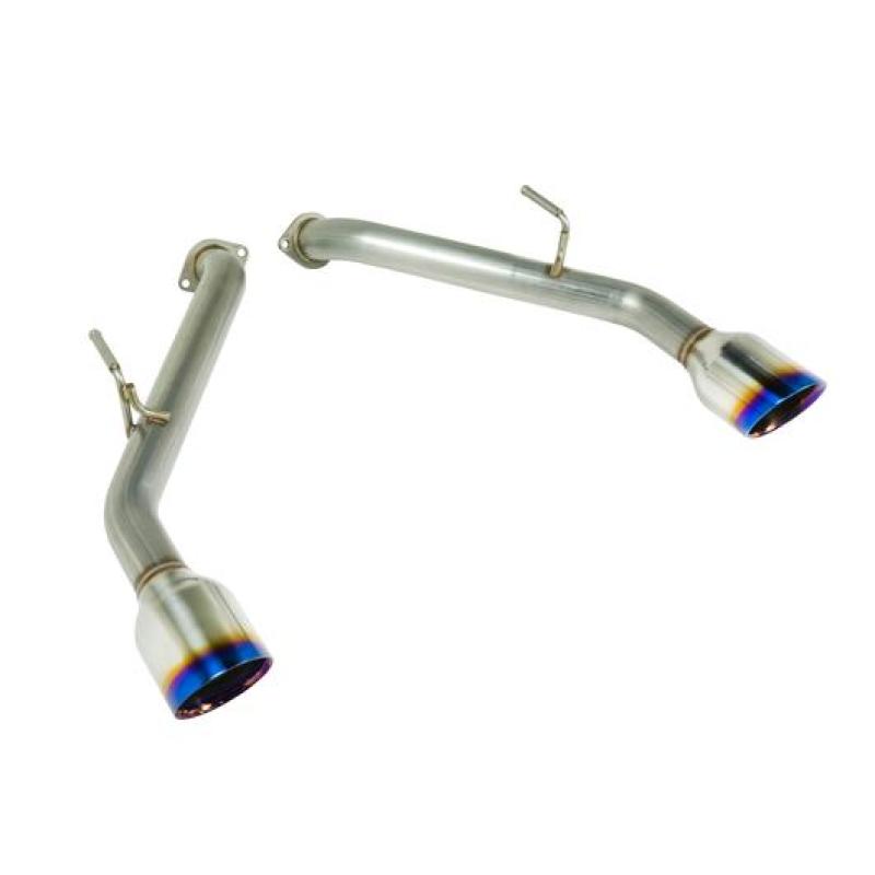 Infiniti Q50 Performance Exhaust - Remark - Axle Back - Burnt Stainless - `14-`27