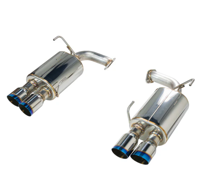 Subaru WRX Performance Exhaust - Remark - Axle Back w/ Burnt Stainless Steel Single Wall Tip - Burnt Stainless Steel - `22-`27