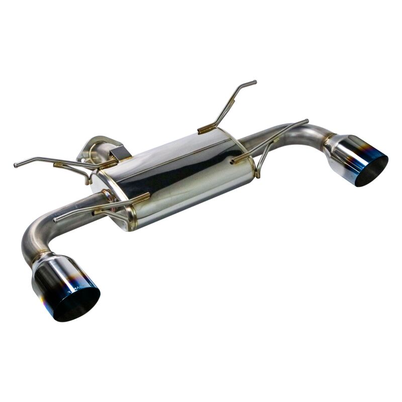 Toyota GR86 Performance Exhaust - Rear - Remark - Axle-Back Exhaust - Burnt Single Wall Tips - `22-`27