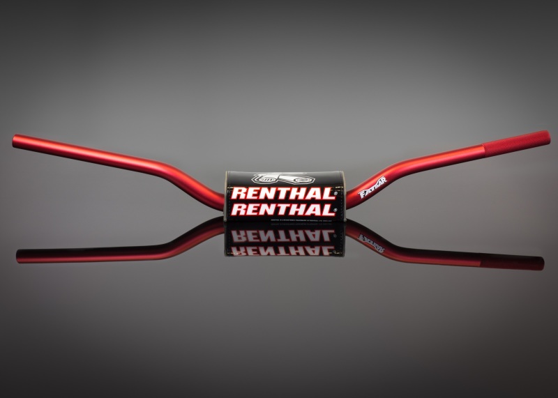Kawasaki KX Handlebars - Renthal - Fatbar - Red - `21-`27