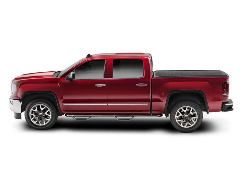 GMC Sierra 1500 Retractable Bed Cover - Retrax - RetraxPRO MX, Wide Retrax Rail - Matte Black - `14-`18