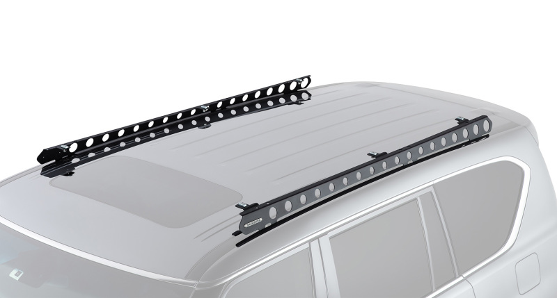 Nissan Patrol Y62 Roof Rack Mount Kit - Rhino-Rack - Backbone 3 Base Mounting System - `12-`27