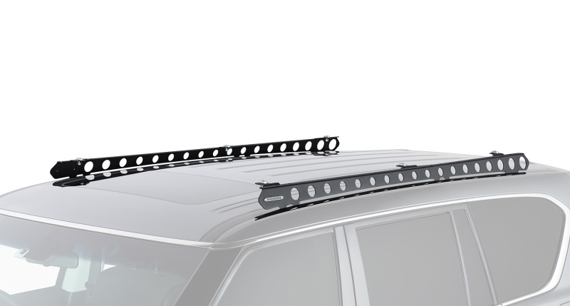 Nissan Patrol Y62 Roof Rack Mount Kit - Rhino-Rack - Backbone 3 Base Mounting System - `12-`27