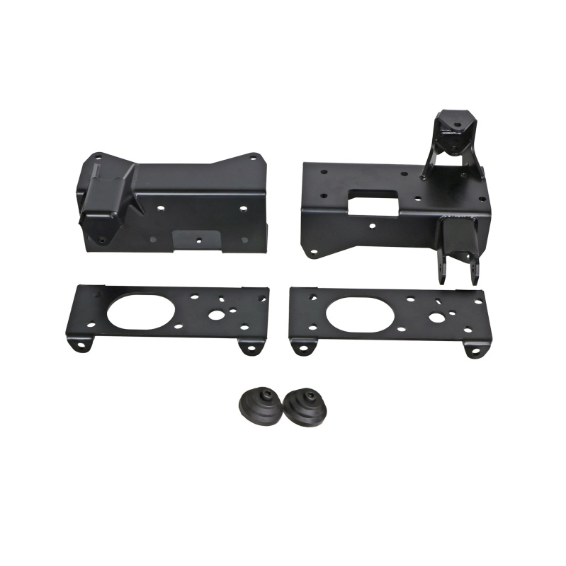 Ford F-150 Suspension Lowering Kit - Ridetech - 4-Link Frame Rail Bracket Kit (No Notch) - `15-`26
