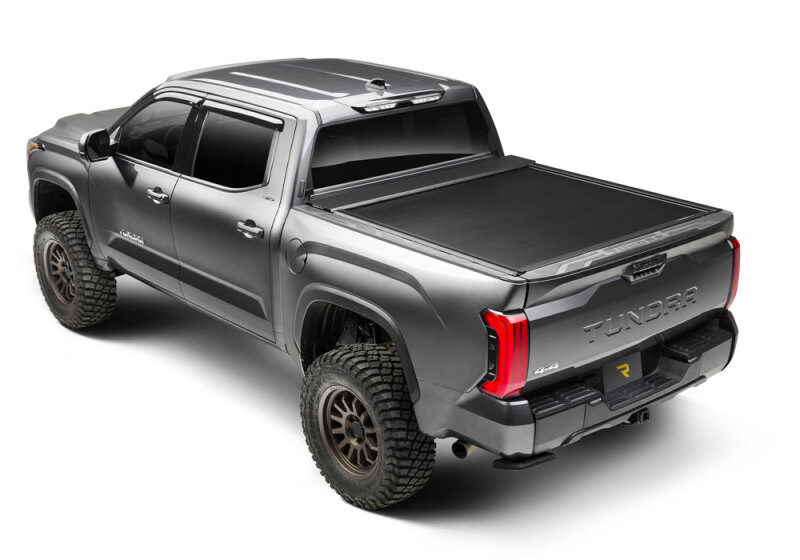 Toyota Tundra Tonneau Cover - Roll-N-Lock - E-Series XT Retractable - Matte Black/Powder-Coated - `22-`26