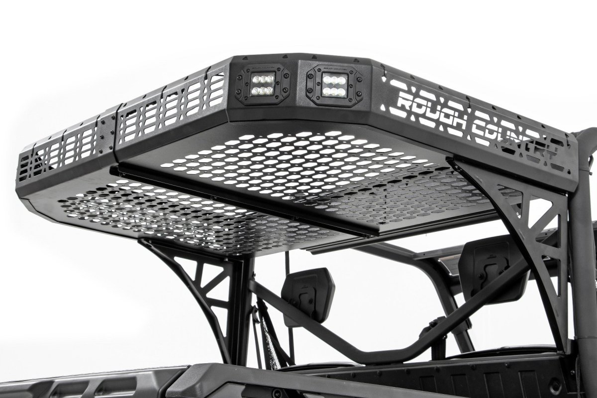 Tracker Waterfowl Rack Polaris Ranger XP 1000 Waterfowl Edition Cargo Rack - Rough Country ...
