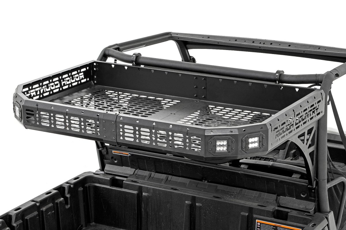 Tracker Waterfowl Rack Polaris Ranger XP 1000 Waterfowl Edition Cargo Rack - Rough Country ...