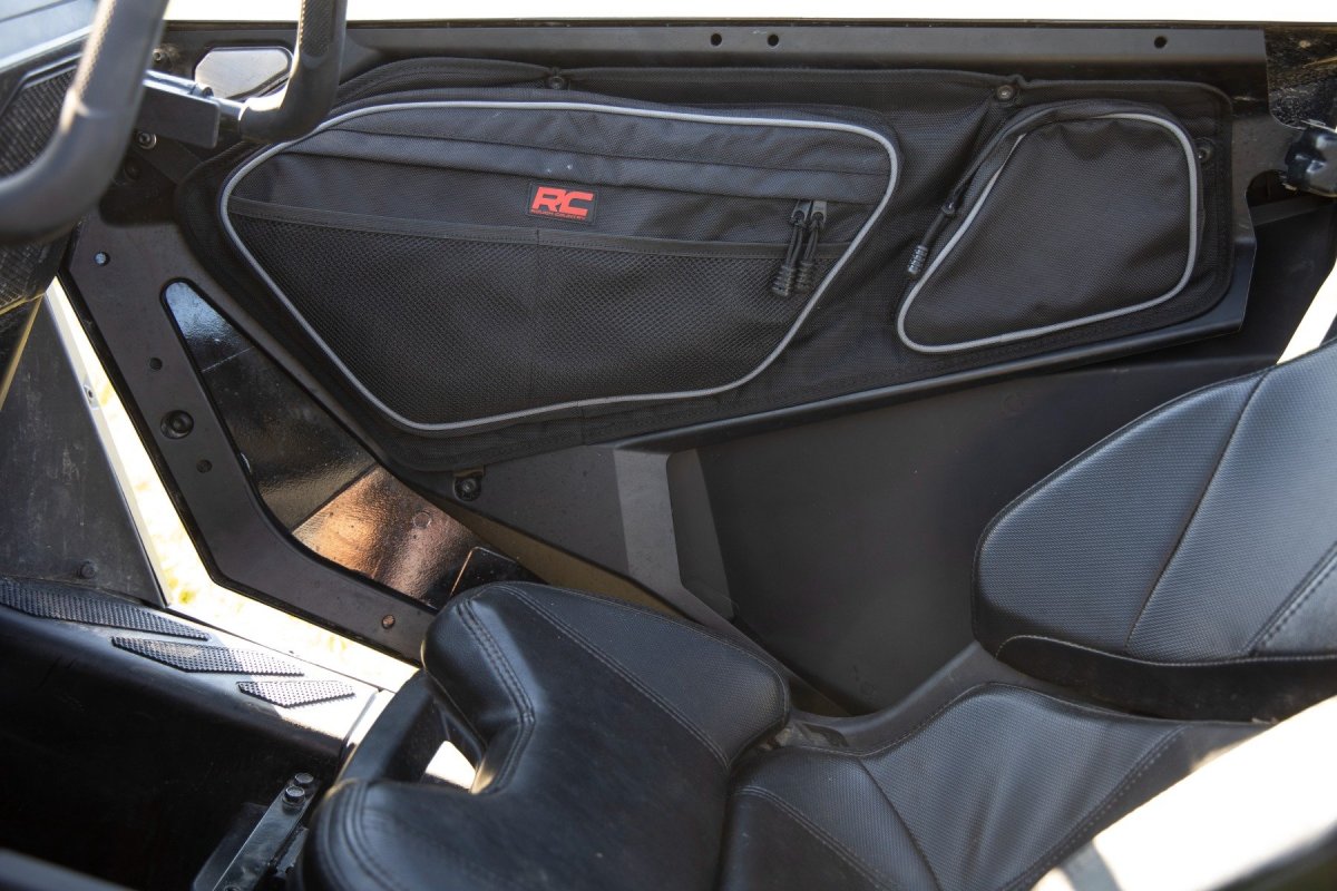 Pro R Storage Boxes Polaris RZR Pro R Storage Bags - Front Door - Rough Country - 2022, 93070
