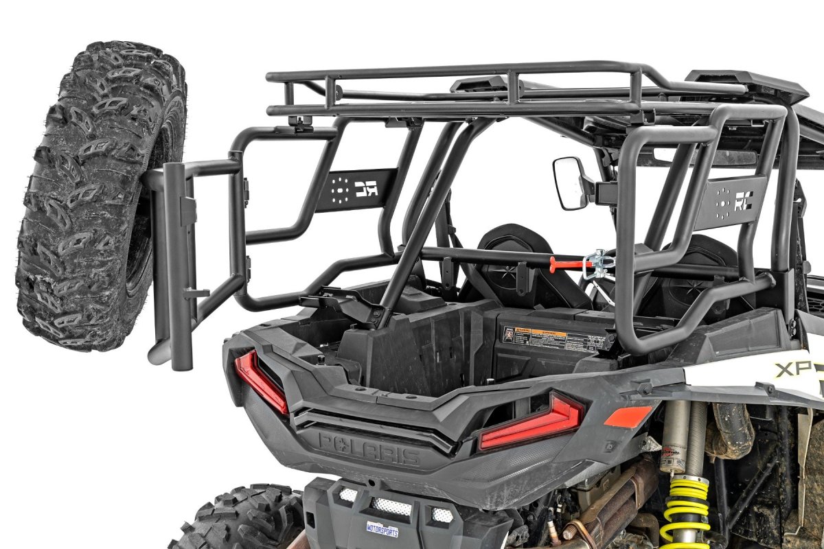 Rzr Rear Rack System Polaris RZR XP 1000 Tubular Rear Cargo Rack - Rough Country - '20-'21 ...